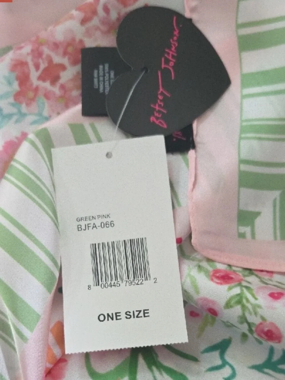 Betsey Johnson Ditsy Floral Square Scarf